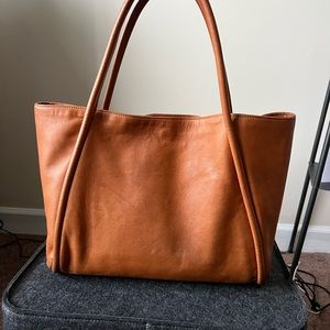 Mark and Graham Milano leather tote